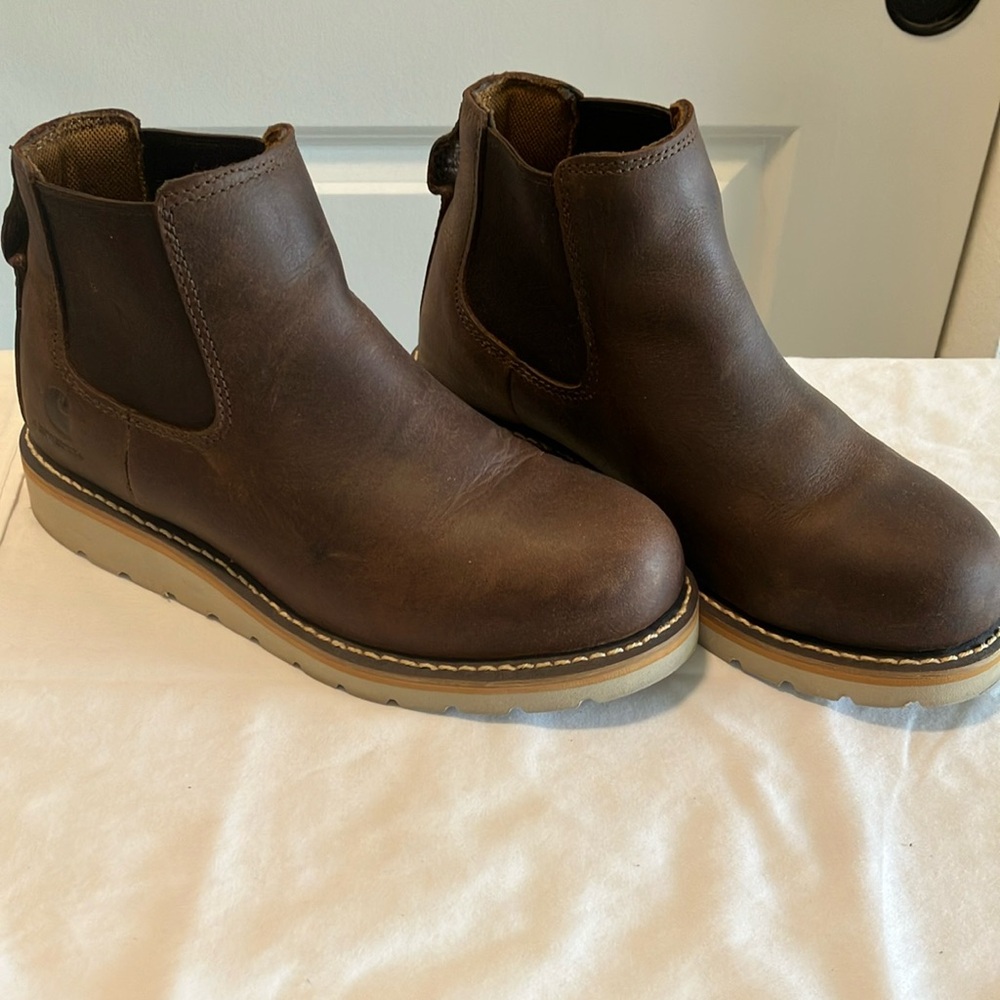 Carhartt Brown Chelsea Work Boot Size 8